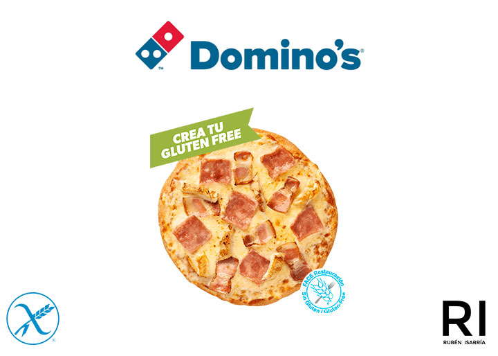 Dominos pizza sin gluten